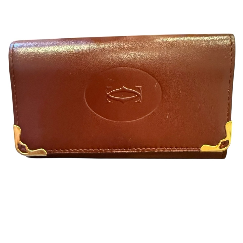 Cartier Timeless and Classic Must De Cartier Key & Card Holder Unisex